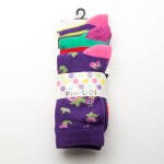 Ponožky dívčí, 3pack, Pidilidi, PD0124, holka - 35-37