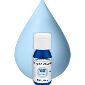 Přírodní tekutá barva do čokolády Food Colours Azure Blue (18 ml)
