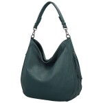 Trendy dámská koženková kabelka na rameno Elleame, modrá