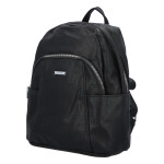 Dámský koženkový batoh Sasha, černý