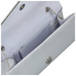 Módní dámské psaníčko Michelle Moon Defne, stříbrné