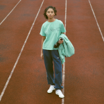 Běžecké tepláky Mizuno Athletics Sweat Pant K2GDB70113 Velikost textilu: M