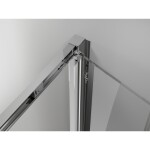 MEXEN/S - Exo sprchový kout skládací dveře 85 x 90, transparent, chrom 816-085-090-01-00