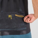 KARPOS Green Fire Jersey, Black/Lemon Curry velikost: L