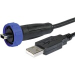 Schlegel Vestavný konektor USB 2.0 typ A, dvojitý zásuvka, vestavná RRJ_2USB 2x USB zásuvka typu A ⇔ 2 x USB zástrčka typu A RRJ_