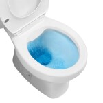 Mereo WC kombi, RIMLESS, zadní odpad s armaturou VSD99