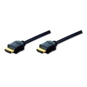 Digitus Highspeed Ethernet HDMI( 1,4 ) propojovací kabel , AWG 30, 1m, pozl. kontakty (AK-330107-010-S)
