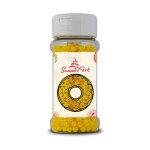 SweetArt cukrové perly žluté 5 mm (80 g)