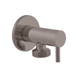 RAV Slezák - Ventil rohový pračkový 1/2"x 3/4", Metal Grey - kartáčovaná RV0234MGK RV0234MGK