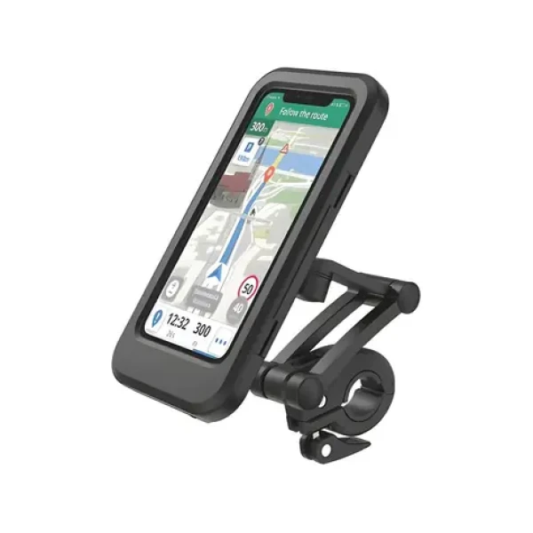 RealPower RadTour černá / Držák telefonu na kolo / Magnetické uchycení / Teleskopické rameno / do 6,7" (409455)