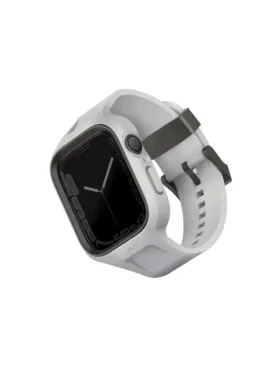 UNIQ Monos 2v1 řemínek a ochranné pouzdro pro Apple Watch 44/45mm šedý UNIQ-45MM-MONOSGRY