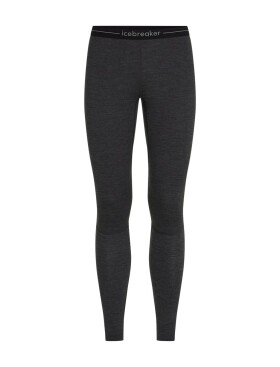 Pánské merino spodky ICEBREAKER Mens ZoneKnit 260 Leggings, Jet Heather velikost: M