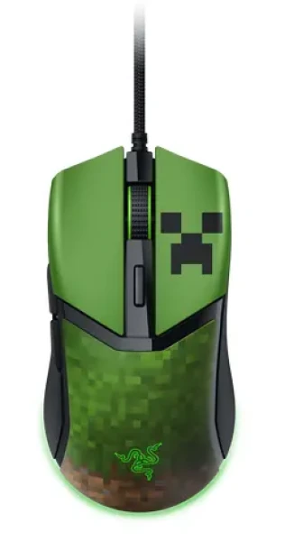 Razer Cobra Minecraft Edition / Herní myš / optická / 8500 DPI / 6 tlačítek / USB
