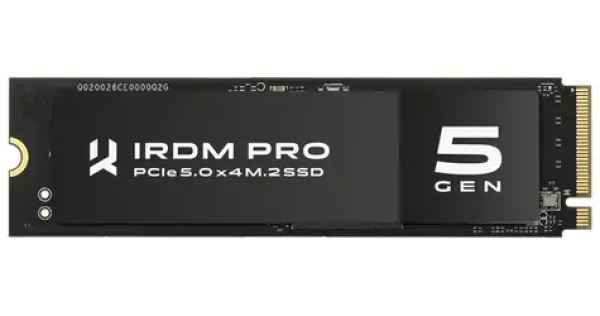 GOODRAM IRDM PRO GEN 5 1TB / M.2 2280 NVMe / PCIe 5.0 / 3D TLC / R: 11500MBs / W: 9000MBs (IRP-SSDPR-P54S-1K0-80)