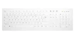 Contour ACTIVE KEY AK-C8112 Wireless bílá / Klávesnice bezdrátová / Hygienická / AZERTY / 105 kláves / 2.4 GHz / 4x AAA (AK-C8112-FU1-W/FR)