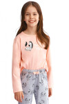 Dívčí pyžamo Sarah pink TARO Růžová 140