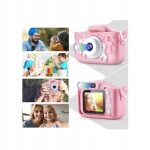 Iso Trade Digitální fotoaparát pro děti Koník X5 růžový