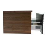 Koupelnová skříňka s krycí deskou Naturel Monza 79x30x45 cm ořech mat MONZA80BN MONZA80BN
