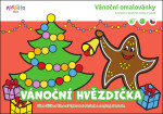Vánoční hvězdička - Vánoční omalovánky - Olga Slívová
