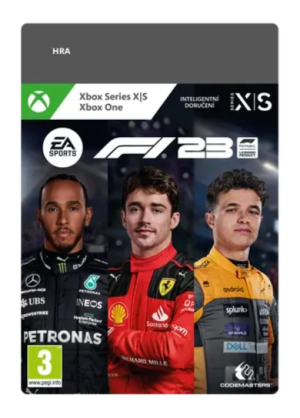 XSX F1 23: Standard Edition / ESD / Závodní / Angličtina / od 3 let / Hra pro Xbox Series (G3Q-01941)