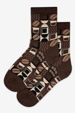PONOŽKY GATTA & WEDEL DARK CHOCO 42/44