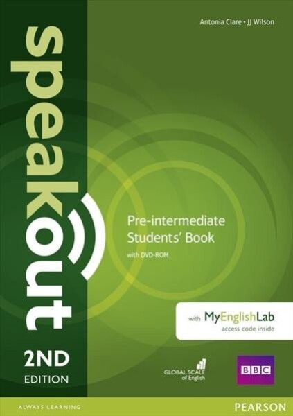 Speakout Pre-intermediate Student´s Book with Active Book with DVD with MyEnglishLab, 2nd - Antonia Clare