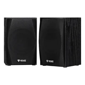 Yenkee YSP 2010BK černá / 2.0 stereo dřevěné reproduktory / RMS 2x2.5W / 3.5mm jack (45011776)