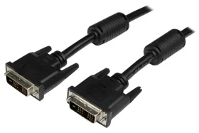 StarTech Kabel DVI-D - DVI-D single link černá / Kabel / M-M / 5 m / max. 1920x1200 (DVIDSMM5M)