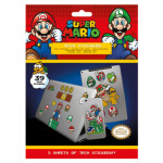 Sada Samolepek Super Mario - Mushroom Kingdom - EPEE Merch - Pyramid