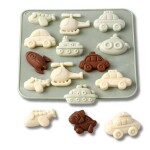 Dortisimo Silikonová forma Dopravní prostředky 16,5 cm