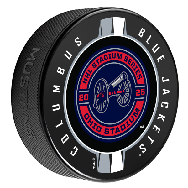Mustang Puk Columbus Blue Jackets NHL 2025 Stadium Series - Ribbon Puck