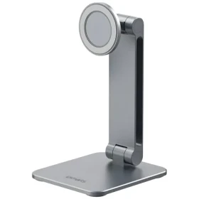 4smarts ErgoPro Desk Stand šedá / Držák / Magnetický / MagSafe / Skládací / Hliníkový (541855)