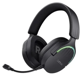Trust GXT 491 Fayzo černá / Herní sluchátka / mikrofon / Bluetooth / USB-C / 3,5mm jack / RGB (24901)