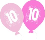Balonky narozeniny 5ks s číslem 10 pro holky balonky.cz Balonky narozeniny 5ks s číslem 10 pro holky balonky.cz