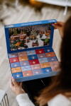 ViSSEVASSE Adventní kalendář Puzzle – 24 boxů, multi barva, papír
