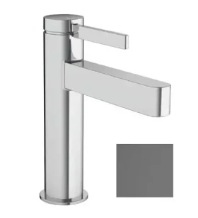 Hansgrohe - Umyvadlová baterie, s výpustí, CoolStart, EcoSmart, kartáčovaný černý chrom (76025340)