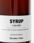 Nicolas Vahé Sirup Caramel 280 ml, hnědá barva, sklo