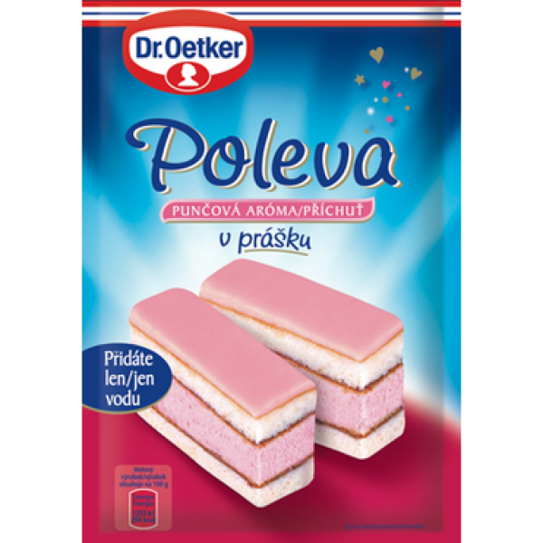 Dr. Oetker Poleva prášku punčová příchuť (100