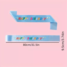 Ptakoviny.cz Šerpa Happy Birthday barevná