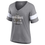 Fanatics Dámské tričko Vegas Golden Knights 2023 Stanley Cup Champions Shootout Tri-Blend V-Neck Velikost: