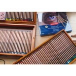 Derwent Derwent, 2305693, Lightfast, sada uměleckých pastelek v luxusní dřevěné kazetě, 100 ks 1601734