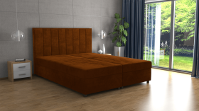 FRONTI Postel VIKI 180x200 měděná