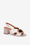 Sandály na podpatku model 214983 Step in style 36