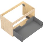 MEXEN - Box-A skříňka pro umyvadlo 80, 1 šuplík, dub 91AX0-0800-470-1-81