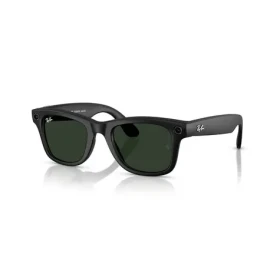 Meta Ray-Ban Gen1 Wayfarer - Matte Black - Clear to Graphite Green Transitions (Large) (8056262326831)