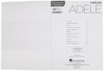 MS Hal Leonard Instrumental Play-Along: Adele - Violin
