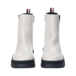 Dámské kotníkové boty T3A5-33058-1355101-101 Ecru s černou - Tommy Hilfiger ecru-černá 40