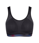 Dámská podprsenka Triaction Cardio Flow N01 EX - BLACK - černá 0004 - TRIUMPH BLACK 90C