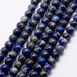 Přírodní lapis lazuli - ∅ 8 mm - 1 ks