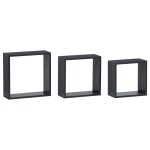 Polička, mdf, šedá, P-008 GREY2